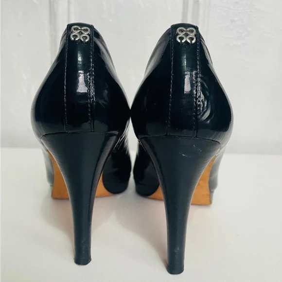 Coach Black Patent Leather Pumps - Picture 6 of 10